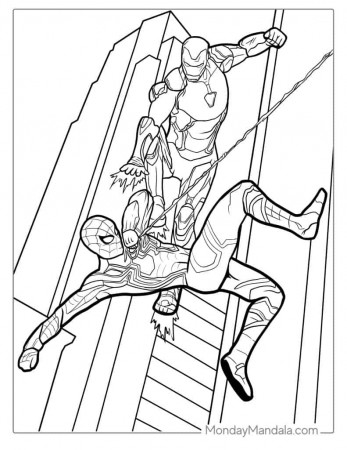 40 Spider-Man Coloring Pages (Free PDF ...