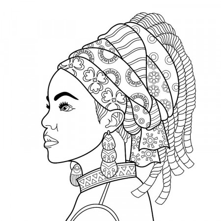 Pin by Kate Linahan on 000 - Colouring | African drawings, African art  projects, Coloring books