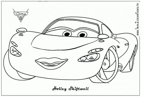 Cars 2 Coloring Pages To Print - Coloring