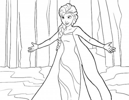 Get This Disney Princess Elsa Coloring Pages Free to Print tamne1 !