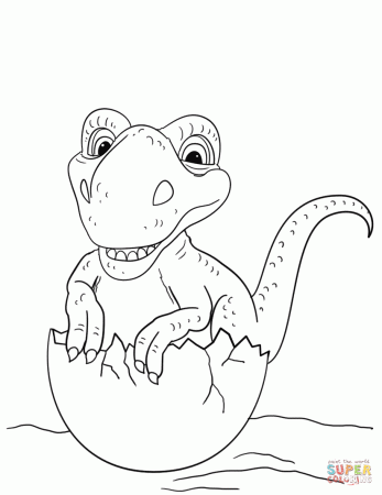 Misc. Dinosaurs coloring pages | Free Coloring Pages