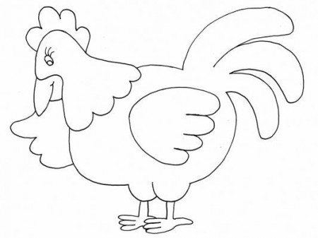 Baby Chick Coloring Pages | Cute Chicken coloring pages | patterns ...