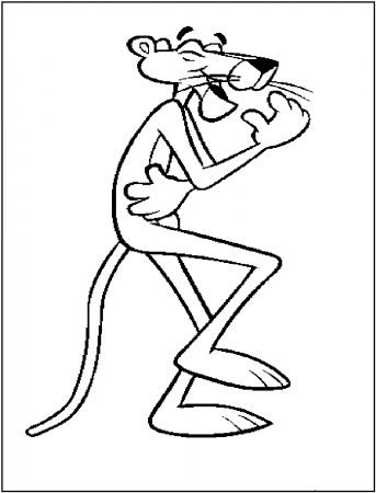 Free Printable Pink Panther Coloring Pages For Kids | Kid coloring page,  Cartoon coloring pages, Pink panthers