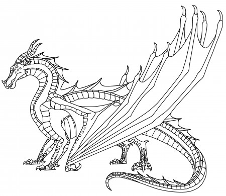 44 Wings Of Fire Coloring Pages Golry
