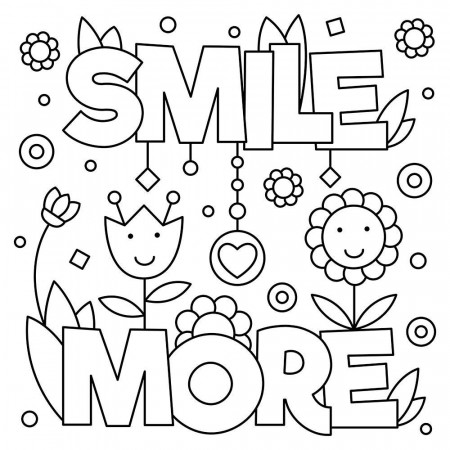 Inspiring Quotes Coloring Pages at GetDrawings | Free download