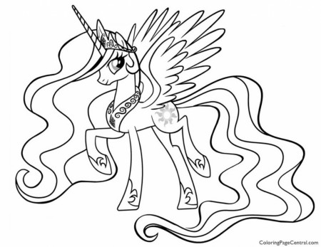 40 Printable My Little Pony Coloring Pages