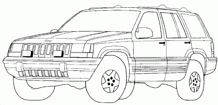 Cars Printable Colouring Pages - High Quality Coloring Pages