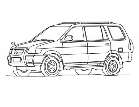 Car Coloring Pages PDF Ideas For Kid And Teenager - Coloringfolder.com