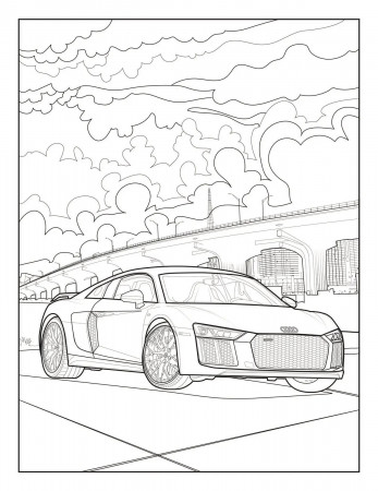 Fight your boredom during coronavirus quarantine with dozens of free coloring  pages from car companies like Mercedes and Audi | BusinessInsider India
