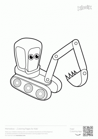jcb digger Colouring Pages - Coloring Library