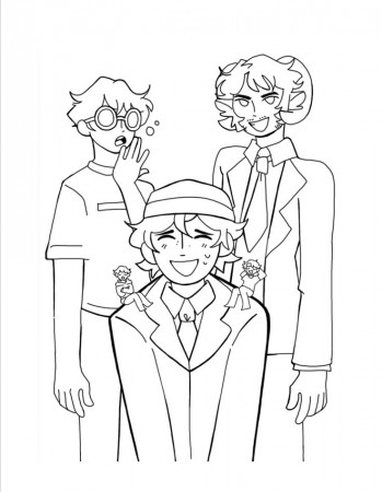 Mcyt coloring page | Coloring pages, Male sketch, Fan art