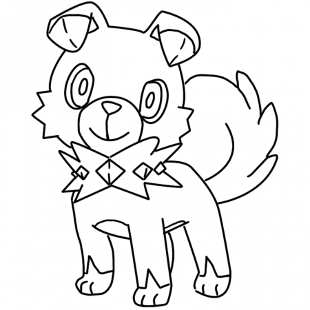 Rockruff coloring page by Bellatrixie-White | Pokemon coloring pages,  Pokemon coloring, Pokemon coloring sheets