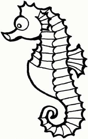 Sea creature coloring pages: Three fish