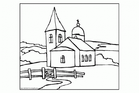 African American Church Coloring Pages - Coloring Pages For All Ages
