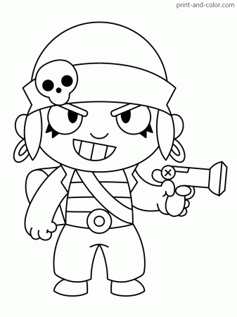 Brawl Stars coloring pages | Print and Color.com