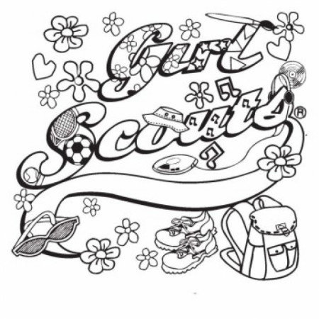 Free Printable Girl Scout Coloring Pages - Aquadiso.com