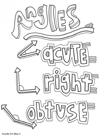 Angles - Classroom Doodles