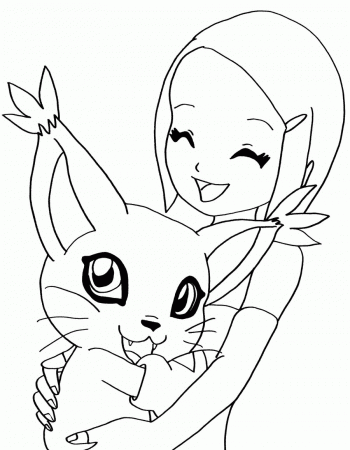 All Digimon Kari Coloring Pages - Coloring Pages For All Ages