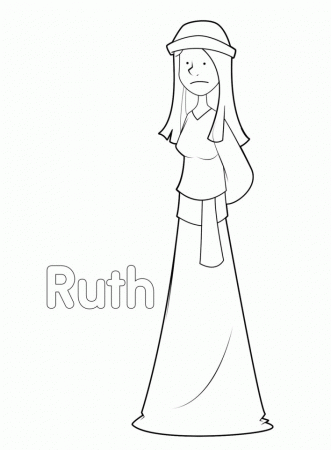 Ruth Coloring Page