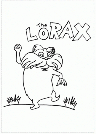 Printable The Lorax Coloring Pages - Toyolaenergy.com