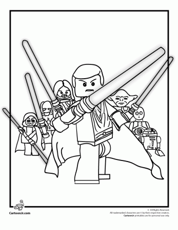 Simple Way to Color Lego Star Wars Coloring Pages - Toyolaenergy.com