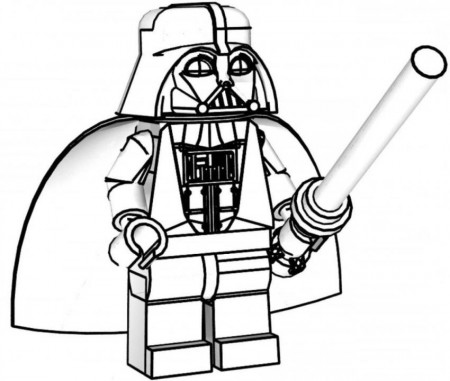 Lego Darth Vader Printable Star Wars Coloring Pages - VoteForVerde.com