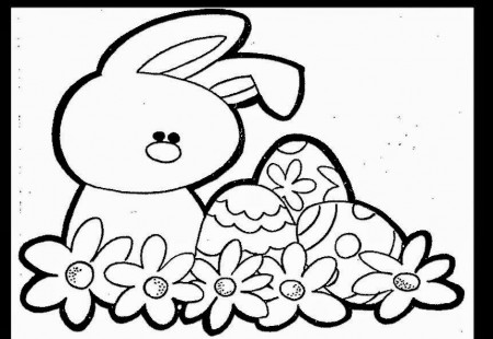 Easter Bunny Coloring Pictures | Free Coloring Pictures
