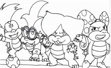 Free Koopalings Coloring Pages, Download Free Koopalings Coloring Pages png  images, Free ClipArts on Clipart Library