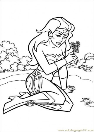 Wonder Woman 34 Coloring Page for Kids - Free Wonder Woman Printable Coloring  Pages Online for Kids - ColoringPages101.com | Coloring Pages for Kids