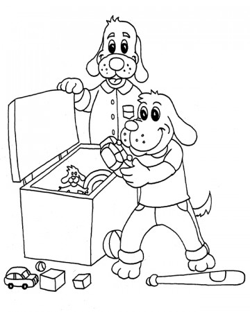 Children's Free Printable Coloring Pages | CleanItSupply.com