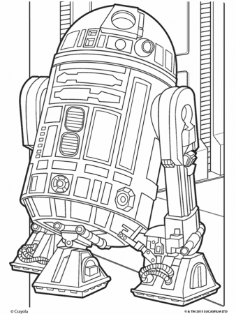 Star Wars R2D2 Coloring Page | crayola.com