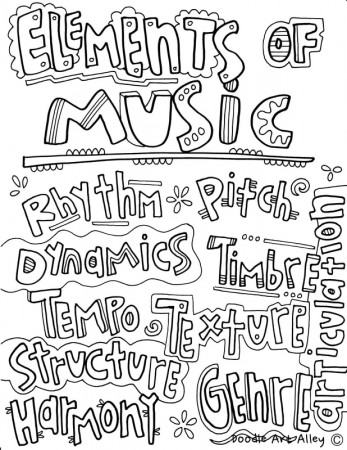 Musical Elements - Classroom Doodles