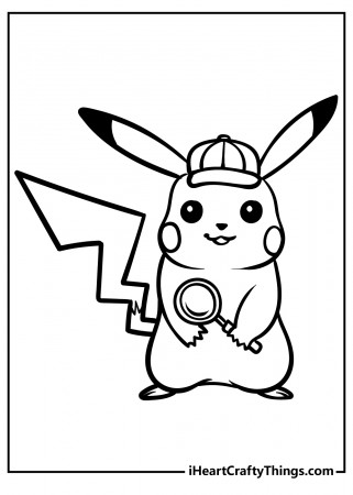 40 Powerful Pikachu Coloring Pages (Updated 2022)
