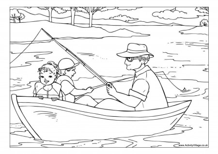 Fisherman #104053 (Jobs) – Printable coloring pages