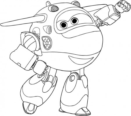 Super Wings Coloring Pages - Best Coloring Pages For Kids | Coloring pages  for kids, Cartoon coloring pages, Coloring pages