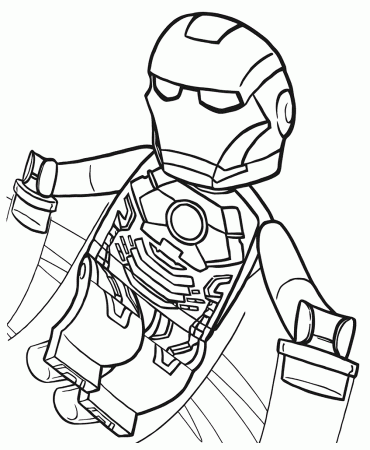 Lego Super Heroes Coloring Pages - Lego Coloring Pages - Coloring Pages For  Kids And Adults