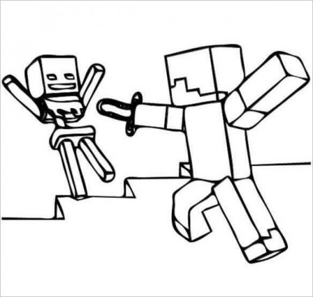Minecraft Coloring Pages – 21+ Free Printable Word, PDF, PSD, PNG ...