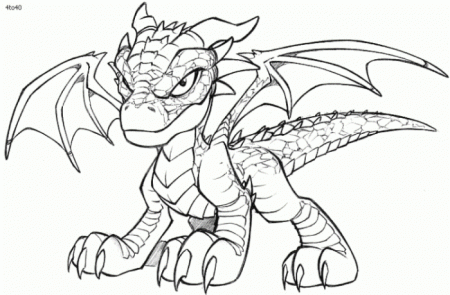 Dragon Coloring Sheet - Teachcolor.com