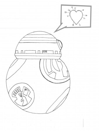 8 More Star Wars Inspired Valentines Coloring Pages - Page 2 of 9 ...