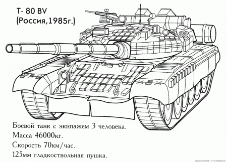 Creative Army Vehicles Coloring Pages Tank - Widetheme