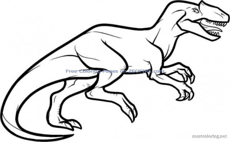 Dinosaur Coloring Pages Allosaurus | Coloring Pages Printable