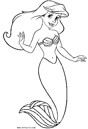 Mermaid Coloring Pages | proudvrlistscom