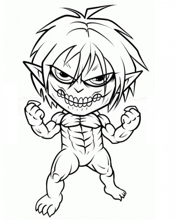 Printable Eren Yeager Coloring Page - Anime Coloring Pages