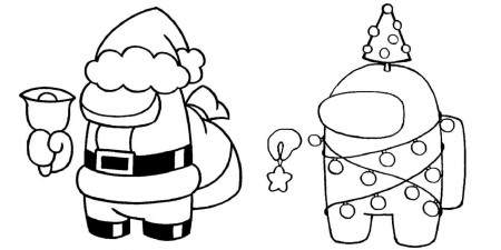 Screen Rant - Best Among Us Christmas Coloring Pages | Screen Rant - Steam  News