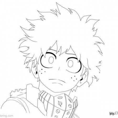 Boku No Hero Academia Coloring Pages Todoroki Lineart by justaweirdgirl -  Free Printable Coloring Pages | Anime drawings boy, Anime lineart, Cute coloring  pages