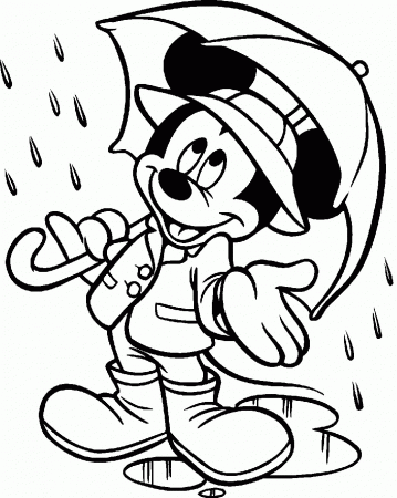 rain coloring pages for preschoolers | Only Coloring Pages