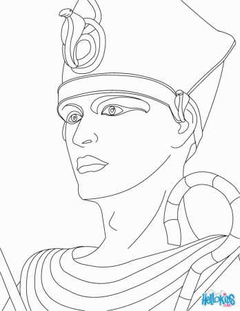 Pharaoh Coloring Pages Egyptian Sarcophagus Coloring Pages Of ...