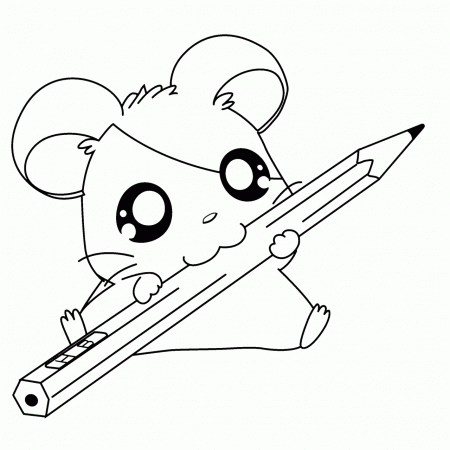 Cute Of Baby Animals - Coloring Pages For Kids And For Adults