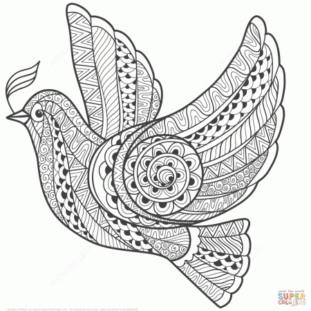 Free Zentangle Coloring Pages, Download Free Clip Art, Free ...