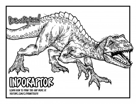 Coloring pages: Jurassic World Coloring Best For Kids Dino ...